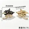 Broche de Lujo de Alta Gama para Mujer Exquisito Diseño de Corsage Sentido de Diseño Nicho Abrigo Traje Estilo 2026 Tendencia Pines Accesorios