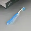 Escova de Dentes Dobrável 70% de Desconto Portátil para Viagem Kit de Viagem para Hotel Escova de Dentes Descartável Dobrável Portátil Kit para Viagem de Negócios Kit de Viagem para Companhia Aérea