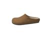 Zapatos Baotou Burkan retro franceses para mujer, zapatillas de media pantuflas informales con forro polar y suela suave para invierno de 2024.