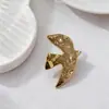 Broche Vintage de Esmalte Pomba da Paz, Broche de Metal Luxuoso em Formato de Sol, Acessório Personalizado para Roupas Femininas em Estoque