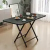 Mesa plegable simple para hogar, apartamento pequeño, mesa para comer pequeña, mesa de estudio para estudiantes, dormitorio, portátil, doble barra, mesa de flexiones de suelo
