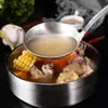 Espátula de acero inoxidable, colador, cuchara para sopa, juego de cuatro piezas, pala para saltear casera, pala para freír, utensilios de cocina, venta directa de fábrica