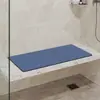 Tapete de Banheiro Liso Transfronteiriço, Tapete para Bancada de Banheiro, Capacho Antiderrapante Doméstico para Entrada, Tapete de Porta Absorvente de Água de Secagem Rápida, Amazon