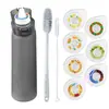 Comercio Exterior 650ml Vaso de Agua Deportivo para Exterior con Vaso de Plástico Perfumado Tritán Vaso Frutal Multiflavores Venta Directa de Fábrica