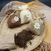 Bolsa de Aromaterapia para Coche, Bolsita de Osmanthus para Armario del Hogar, Bolsita Fresca y Desodorante de Larga Duración, Bolsa de Bolsita para Coche, Aromaterapia para Coche