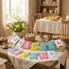 Suministro exclusivo transfronterizo: Banderas de Pascua de Fieltro, Banderas de Mariposa Feliz Pascua, Banderas de Cola de Pez, Decoraciones de Chimenea con Letras