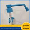 Cabeça de Bomba de Gel com Haste Longa Personalizada, Cabeça de Bomba Spray com Haste Longa para Álcool em Gel, Bomba de Gel de Plástico com Haste Longa para Álcool em Gel