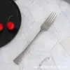 Vajilla Occidental de Acero Inoxidable 304, Cuchillo para Bistec Retro Antiguo, Juego de Tenedor y Cuchara, Cuchillo, Tenedor y Cuchara para Hotel y Restaurante, Vajilla Occidental