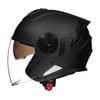Capacete RNG Capacete de Equitação Fone de Ouvido Bluetooth Capacete de Motocicleta Capacete para Passeio de Carro Elétrico Feminino Capacete 3/4 para Viagem