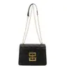 Bolso de hombro único de alta costura estilo coreano, nuevo modelo primavera 2026, elegante y relajado, bolso pequeño cuadrado de color liso para llevar debajo del brazo