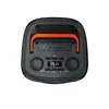 Altavoz Bluetooth Inalámbrico Popular con Micrófono para Reuniones al Aire Libre y Fiestas, Sistema de Sonido Colorido para Baile Cuadrado