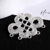 Nuevo Elemento Mongol Completamente Incrustado de Diamantes Nudo Auspicioso Mongol Accesorios Artesanía Tradicional Incrustada de Diamantes Fabricante de Accesorios de Moda Mayorista