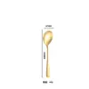 Cuchara de Servir de Acero Inoxidable Transfronteriza, Cuchara para Servir Comida Estilo Occidental, Cuchara para Ensalada, Tenedor, Cuchara de Servicio, Cuchara para Sopa, Set de Suministros para Hotel