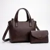 2026 Nuevo Estilo Coreano Conjunto Sencillo de Dos Piezas Bolso Cruzado de un Solo Hombro Bolso Tote Esencial para el Trabajo