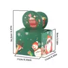Caixa de Embalagem de Frutas para Véspera de Natal Caixa de Doces Bolsa Caixa de Maçã Presente de Natal Caixa Pequena Caixa de Embalagem para Véspera de Natal