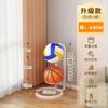 Estante de Almacenamiento para Pelotas Estante de Almacenamiento para Baloncesto del Hogar Equipo Deportivo Interior para Niños Estante Plegable de Pie para Exhibición de Fútbol