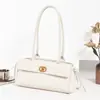 Bolsa Transfronteiriça Estilo Xiaoxiangfeng com Padrão de Losangos e Cristais, Bolsa de Ombro Pequena para Baguete, Bolsa Feminina de Grande Capacidade, Leve, Luxo, Moda, Versátil, para o Dia a Dia, Ombro Único, de Mão, Feminina
