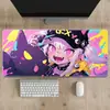 Tapete de Mouse para Computador Menina Demônio Gato Bidimensional de Anime Tapete Extra Grande para Mesa Meninos de E-Sports Tapete de Mouse para Jogos Espessado