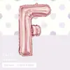 Balão de alumínio fino de 16 polegadas com letras e números, decoração para cena de festa de aniversário infantil, balão decorativo, atacado de fábrica