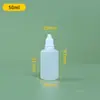 Frasco de Colírio Ponta de Apertar Tampa Antifurto Frasco Conta-gotas Pequeno Frasco de Solução Aquosa 5 10 15 20 50ml ml Frasco Conta-gotas