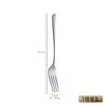 Cuchillo, tenedor y cuchara de acero inoxidable para uso doméstico, cuchara para sopa, cuchara de mango largo, cuchara redonda de postre, vajilla occidental gruesa para hotel, venta al por mayor