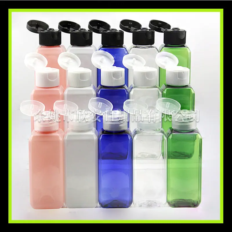 50ml 方形pet+翻盖
