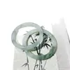Pulseira Feminina Estilo Tianshan Cuiguo Pintura a Tinta Estilo Largo Acessórios Antigos Pulseira de Concubina Imperial Pulseira de Melhor Amiga Natural Sem Tingimento
