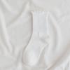 Calcetines de Verano de Color Sólido con Volantes de Media Caña para Mujer Estilo Japonés Calcetines de Hongo Color Caramelo Dulce Montón Dulce Calcetines Largos
