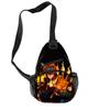 Anime Xiaohai Alrededores Bolso Cruzado Unisex Cool Sencillo Bolso de Hombro