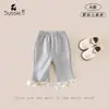 Calças casuais para meninas, nova coleção outono/inverno 2026, roupas para bebês e crianças pequenas, calças retas levemente flare, calças compridas versáteis para bebês meninas