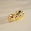 Anillo Irregular Redondo Plegado con Textura Metálica Transfronterizo Europeo y Americano, Estilo de Nicho de Alta Gama, Accesorio de Dedo Simple y Versátil