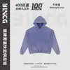 Sudadera con capucha cropped para mujer BG Trendy Brand, peso pesado, lavada 400g, lavado de nieve, estilo americano, manga larga, con capucha, cálida para invierno