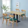 Silla con Respaldo Moderno Silla Mariposa Nórdica Mesa de Comedor Simple Silla de Madera Maciza Silla de Comedor Taburete de Ocio para Hogar Restaurante Estilo Nórdico