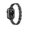 Correa universal Apple para reloj iWatch 12ª generación S11/12/1098 pieza curva fila única brazalete de metal de circonio incrustado con diamantes