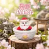 Brinquedos squishy de resina TPR da série Natal de desenhos animados, brinquedos de alívio de estresse de rena de Natal, decorações de mesa, atacado
