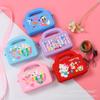 Bolso de gato arcoíris, bolso de amor pionero de roedores, monedero de silicona de caballo colorido, bolso cuadrado con pellizco musical, variedad
