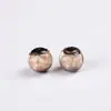 Cuentas Sueltas Esmaltadas en Ceniza Accesorios para Joyería DIY Pulsera Antigua Hecha a Mano Accesorios de Cuentas Cuentas de Alambre Dorado Antiguo
