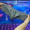 004 Yimanwenshi Calzoncillos Sexy de Baja Cintura con Bolsillo Curvo en U para Hombre de Moda de Seda Helada Cobertura Media de Glúteos Estrechos de Secado Rápido