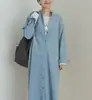 2026 Novo Vestido Camisa de Veludo Estilo Doce Transfronteiriço Camada com Casaco, Vestido Camisa de Veludo Vintage Emagrecedor