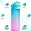 B B720Ml Botella de Agua Divertida con Sabor a Fruta, 0 Azúcar y 0 Calorías, Taza con Anillo Aromático