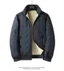Traje Deportivo para Hombre Invierno Terciopelo Engrosado Chaqueta de Cachemir Ropa de Invierno Traje Cálido de Tres Piezas para Padre de Mediana Edad y Anciano