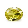 Gema Wuzhou de 2 x 3 a 13 x 18 mm, 5 A, forma de huevo, circonita cúbica artificial de color