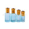Botella de vidrio con forma de bola de 3 ml, venta al por mayor, pequeña muestra, 6 ml, 9 ml, 12 ml, color octogonal, con tapa de bola.