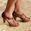 2019 Nuevos Zapatos de Tacón Alto de Moda Coloridos para Mujer Zapatos de Salón JGB2019N0005007