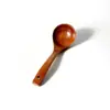 Venda Direta de Fábrica de Espátula de Madeira para Cozinhar e Colher de Madeira, Colher e Espátula de Madeira com Cabo Longo e Laca Antiga, Espátula de Madeira Antiaderente para Sopa