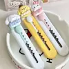 Cúter de utilidad de dibujos animados lindo, mini cortador portátil para paquetes pequeños, abrecajas, cortador de papel para journaling, abrecartas