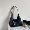 Otoño Retro Nuevo Gran Capacidad 2025 Nuevo Estilo Coreano Moderno Color Sólido Casual Ropa de Trabajo Bolso Tote de Hombro para Mujer