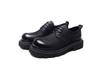 Sapatos Derby Casuais Versáteis de Camurça, Masculinos, Couro Genuíno, Sola Macia, Aumento de Altura