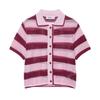 Ropa Europea y Americana Transfronteriza Aliexpress Popular Chaqueta Polo de Punto + Conjunto de Shorts de Punto