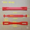 Caja de cartón asa de plástico caja de papel asa de plástico para transportar accesorios de embalaje correa de mano asa de caja de color hebilla de caja de regalo asa de hebilla de caja de regalo